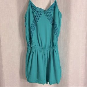 Teal Romper